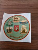 4750 Sticker Antwerpen met Bezienswaardigheden, Ophalen of Verzenden, Zo goed als nieuw
