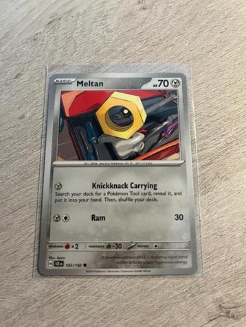 Meltan 103/142 Stellar Crown - Pokémon Kaart beschikbaar voor biedingen