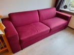 Slaapbank 180 x 200 Pocketvering - Easy Living donker Rood S, Ophalen, Gebruikt, Tweepersoons, 180 cm
