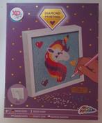 Grafix Diamond Painting inclusief frame Unicorn, Verzenden, Nieuw, Knutselen