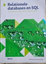 Boek Relationele Databases en SQL, derde druk, Boeken, Studieboeken en Cursussen, Gelezen, Verzenden, Beta, Boom