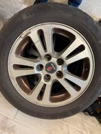 Velgen met banden saab, Auto-onderdelen, Banden en Velgen, Ophalen, Gebruikt, 16 inch, 205 mm