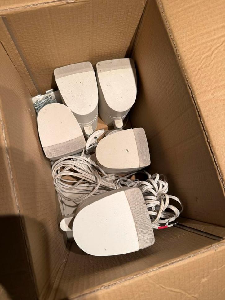 Bose Surround 5 luidsprekerset met Subwoofer, Audio, Tv en Foto, Luidsprekers, Gebruikt, Complete surroundset, Bose, Ophalen