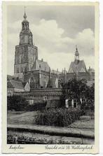 Zutphen St Walburgkerk Oude Gelopen Ansichtkaart ( 10059), Ophalen of Verzenden, Gelopen, Gelderland