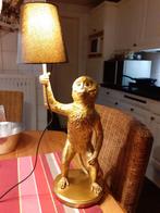 Gouden Aap Lamp - Unieke Sfeerverlichting, Huis en Inrichting, Lampen | Tafellampen, Stof, 50 tot 75 cm, Nieuw, Ophalen of Verzenden