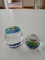 Swarovski  ? 2x paperweight presse papier, Ophalen of Verzenden, Gebruikt, Overige typen