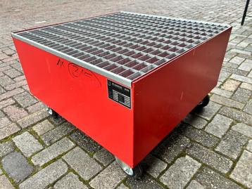 200L Düperthal Sicherheitstechnik mobiele lekbak / opvangbak beschikbaar voor biedingen