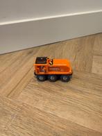 Heel goed oranje Brio locomotief cargo trein 33694 houten t, Ophalen of Verzenden, Zo goed als nieuw, Overige typen