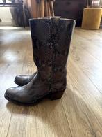Snake leather Sendra cowboy boots size 37, Bruin, Ophalen of Verzenden, Zo goed als nieuw, Hoge laarzen