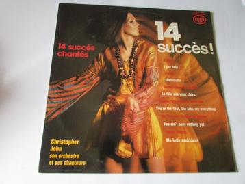 CHRISTOPHER JOHN, 14 SUCCES, LP beschikbaar voor biedingen
