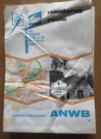 Oude ANWB kaart Hondsrug route 1973 schaal 1:100.000, Gelezen, Ophalen of Verzenden, Landkaart, 1800 tot 2000