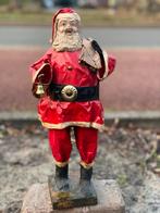Vintage Kerstman Decoratie papier mache, Ophalen of Verzenden, Gebruikt