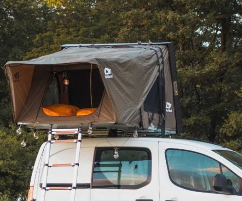 Daktent Aluminium Hardshell Alu-Khosi 150 Met Luifel, Caravans en Kamperen, Tenten, tot en met 2, Nieuw, Ophalen