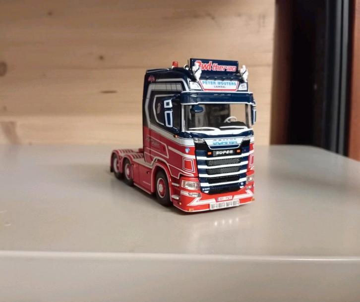 Scania S NG Peter Wouters Tekno, Hobby en Vrije tijd, Modelauto's | 1:50, Nieuw, Bus of Vrachtwagen, Tekno, Ophalen of Verzenden