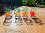 Anchor hocking finlandia vintage limo glazen (Set van 4), Antiek en Kunst, Antiek | Glas en Kristal, Ophalen of Verzenden