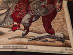 Vintage sjaal van zijde Tableau de Chasse - Sevini, Ophalen of Verzenden