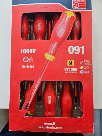 Schroevendraaiers van usag 1000v 091sh8 beschikbaar voor biedingen