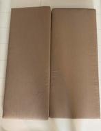 Zandkleurige kussens 4 stuks (zie omschrijving), Huis en Inrichting, Woonaccessoires | Kussens, Ophalen, Zo goed als nieuw, Beige