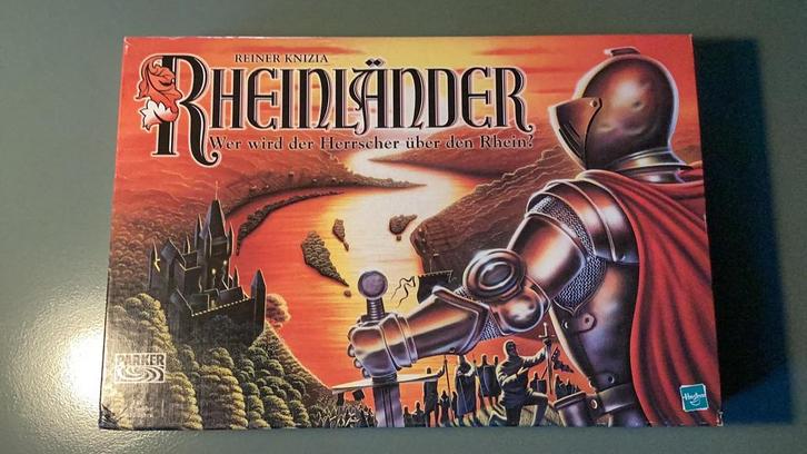Rheinlander - bordspel voor 3-5 spelers - COLLECTORS ITEM!, Hobby en Vrije tijd, Gezelschapsspellen | Bordspellen, Zo goed als nieuw