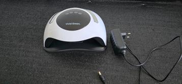Vivid Green UV/LED nagellamp – 120 W met timer beschikbaar voor biedingen