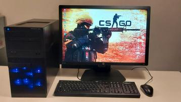 Game Setup compleet i7 - 16GB - 1TB - RX 580 8 GB -24 inch 