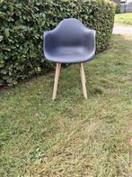 6 Zwarte Kuipstoelen - Binnen & Buiten, Huis en Inrichting, Gebruikt, Zwart, Modern, Vijf, Zes of meer stoelen