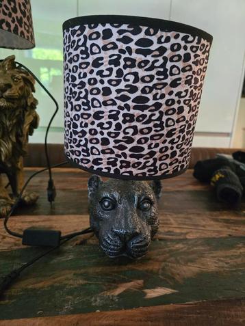 Nieuwe Panter Lamp met Luipaard Print Kap beschikbaar voor biedingen