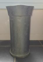 Antieke tinnen liter kan, Ophalen of Verzenden