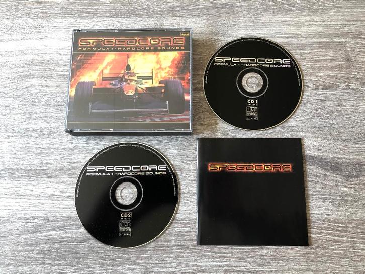 Speedcore Fomule 1 Hardcore Sounds Oldschool Thunderdome, Cd's en Dvd's, Cd's | Dance en House, Zo goed als nieuw, Dance Populair