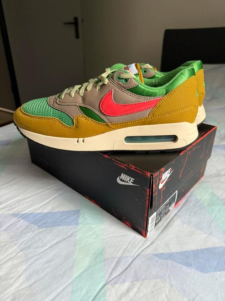 Nike Air max 1 Powerwall BRS Size 45 NIEUW, Kleding | Heren, Schoenen, Nieuw, Sneakers of Gympen, Ophalen of Verzenden