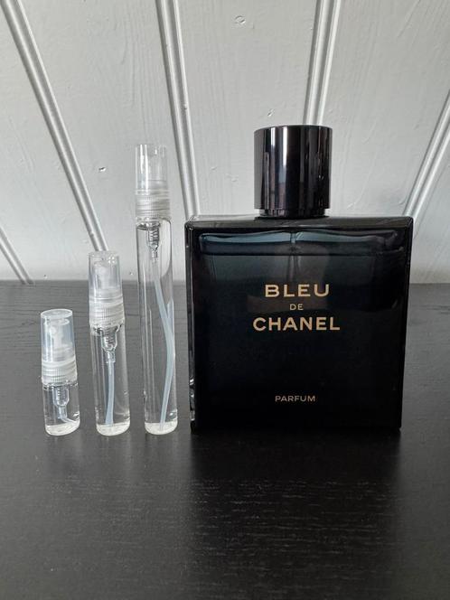 Bleu de Chanel Parfum, Chanel, Verzamelen, Parfumverzamelingen, Zo goed als nieuw, Miniatuur, Ophalen of Verzenden