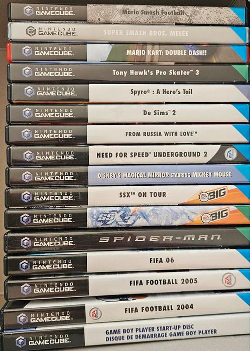 Diverse Nintendo GameCube spellen en console, Spelcomputers en Games, Games | Nintendo GameCube, Gebruikt, 3 spelers of meer, Vanaf 3 jaar
