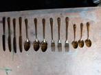 Goudkleurig bestek., Antiek en Kunst, Antiek | Bestek, Ophalen of Verzenden