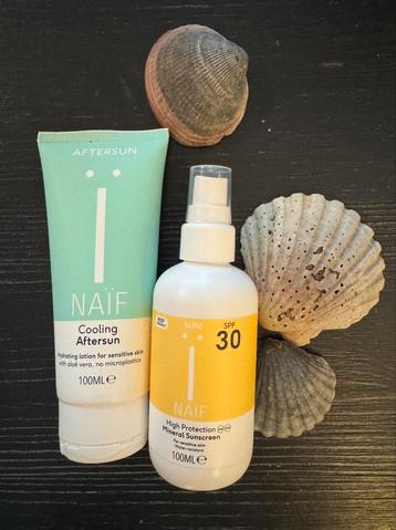 Naïf SPF sun screen en aftersun (set) beschikbaar voor biedingen