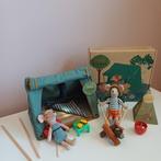 Maileg "Happy camper" met 2 Hiker muisjes, Ophalen of Verzenden, Zo goed als nieuw, Poppenhuis