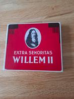 Sigarendoos Willem II extra senoritas, Ophalen of Verzenden, Tabaksdoos of Verpakking