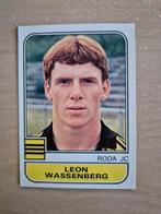 Panini Voetbal 82 Leon Wassenburg Roda JC, Ophalen of Verzenden, Zo goed als nieuw, Roda JC, Poster, Plaatje of Sticker