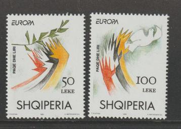 TSS Kavel  3630007 Albanië  Europa Pf  minr  2556-2557       beschikbaar voor biedingen