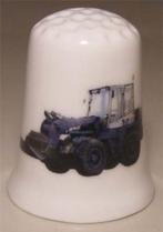 Tractor afbeelding vingerhoedje, Verzamelen, Ophalen of Verzenden, Nieuw, Porselein, Nederland