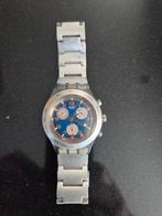 Swatch Horloge - Stalen Band, Sieraden, Tassen en Uiterlijk, Horloges | Heren, Ophalen, Staal, Gebruikt, Staal