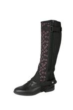Ibiza roze hartjes Red Horse Print chaps maat XS, S en M, Dieren en Toebehoren, Dames, Dressuur, Nieuw, Ophalen of Verzenden