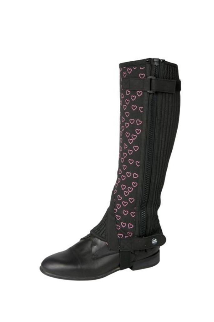 Ibiza roze hartjes Red Horse Print chaps maat XS, S en M, Dieren en Toebehoren, Paardrijkleding, Nieuw, Dames, Kinderen, Schoeisel