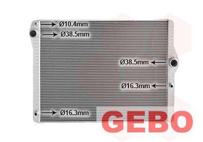 BMW F10/F11 2010 T/M 2017 Radiator Benzine 550i 1711 8669 00, Auto-onderdelen, Motor en Toebehoren, BMW, Nieuw, 6 maanden garantie
