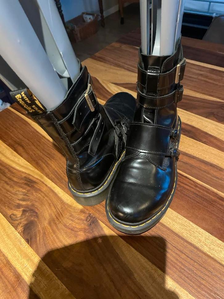 Dr. Martens Enkellaarsjes Zwart - Maat 41, Kleding | Dames, Schoenen, Zo goed als nieuw, Lage of Enkellaarzen, Zwart, Ophalen of Verzenden