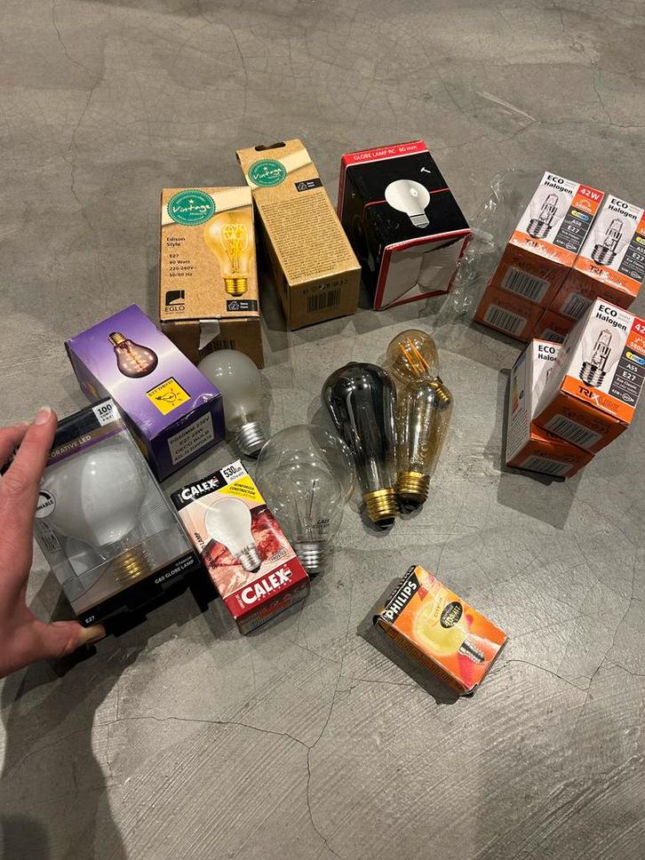 Diverse Nieuwe Lampen - Ongebruikt!, Huis en Inrichting, Lampen | Losse lampen, Nieuw, Overige typen, Minder dan 30 watt, E27 (groot)