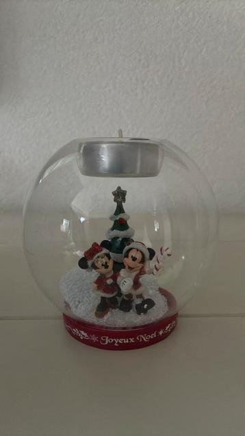 Disney Kerst waxinelichthouder Mickey & Minnie Mouse NIEUW beschikbaar voor biedingen
