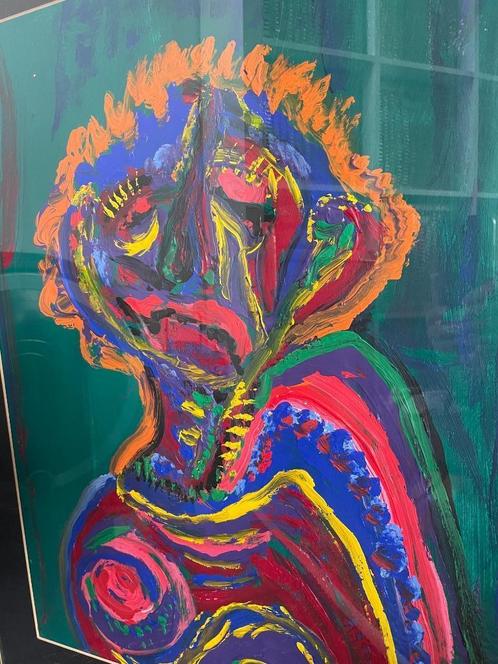 Groot werk van OLAV VORSEL , abstract / modern, Antiek en Kunst, Kunst | Schilderijen | Modern, Ophalen