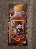 Flugel blikken bord 26 x 58 cm, Verzamelen, Ophalen of Verzenden, Zo goed als nieuw, Reclamebord