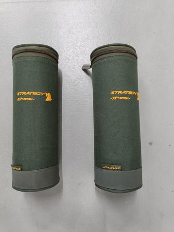 2 NIEUWE Strategy XPdition spoelen dobber accessoire kokers beschikbaar voor biedingen