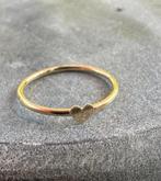 14k ring gouden hartje, Ophalen of Verzenden, Zo goed als nieuw